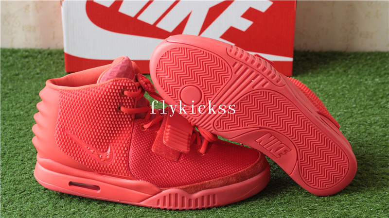 Update Version Nike Air Yeezy 2 Red October Glow